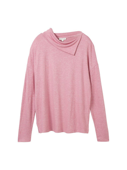 Langarmshirt mit Rollkragen