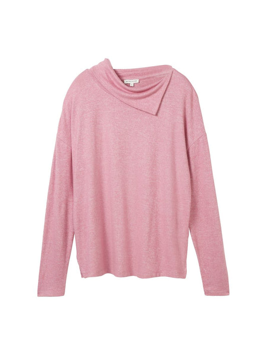 Langarmshirt mit Rollkragen