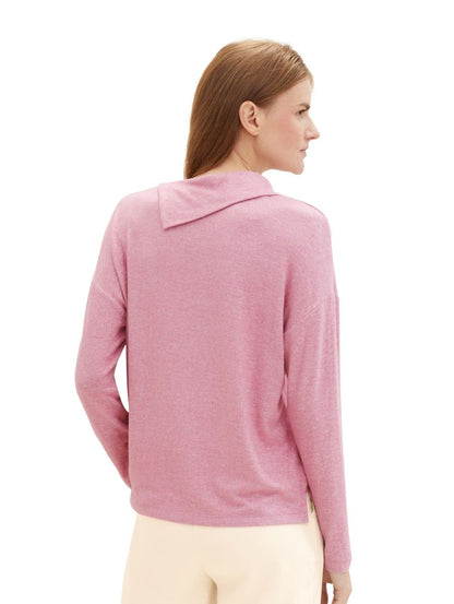 Langarmshirt mit Rollkragen