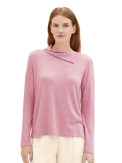 Langarmshirt mit Rollkragen