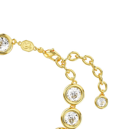 Imber Armband, Rundschliff, Weiß, Goldlegierungsschicht