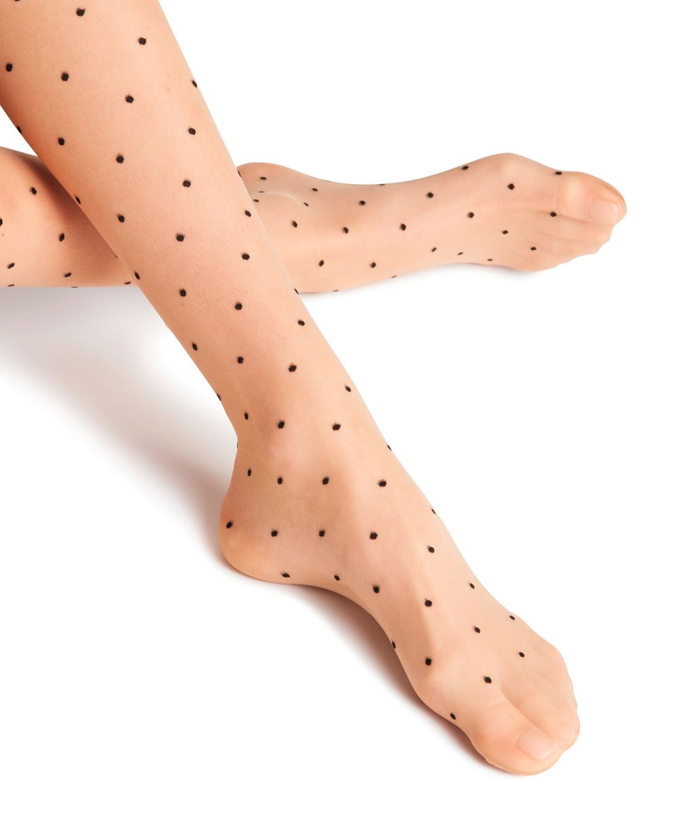 FALKE Dot Bicolor 15 DEN Damen Strumpfhose