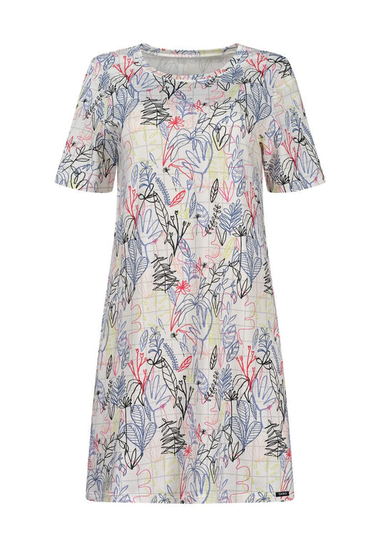 SKINY Damen Sleepshirt kurz Arm Night In SKINY 02