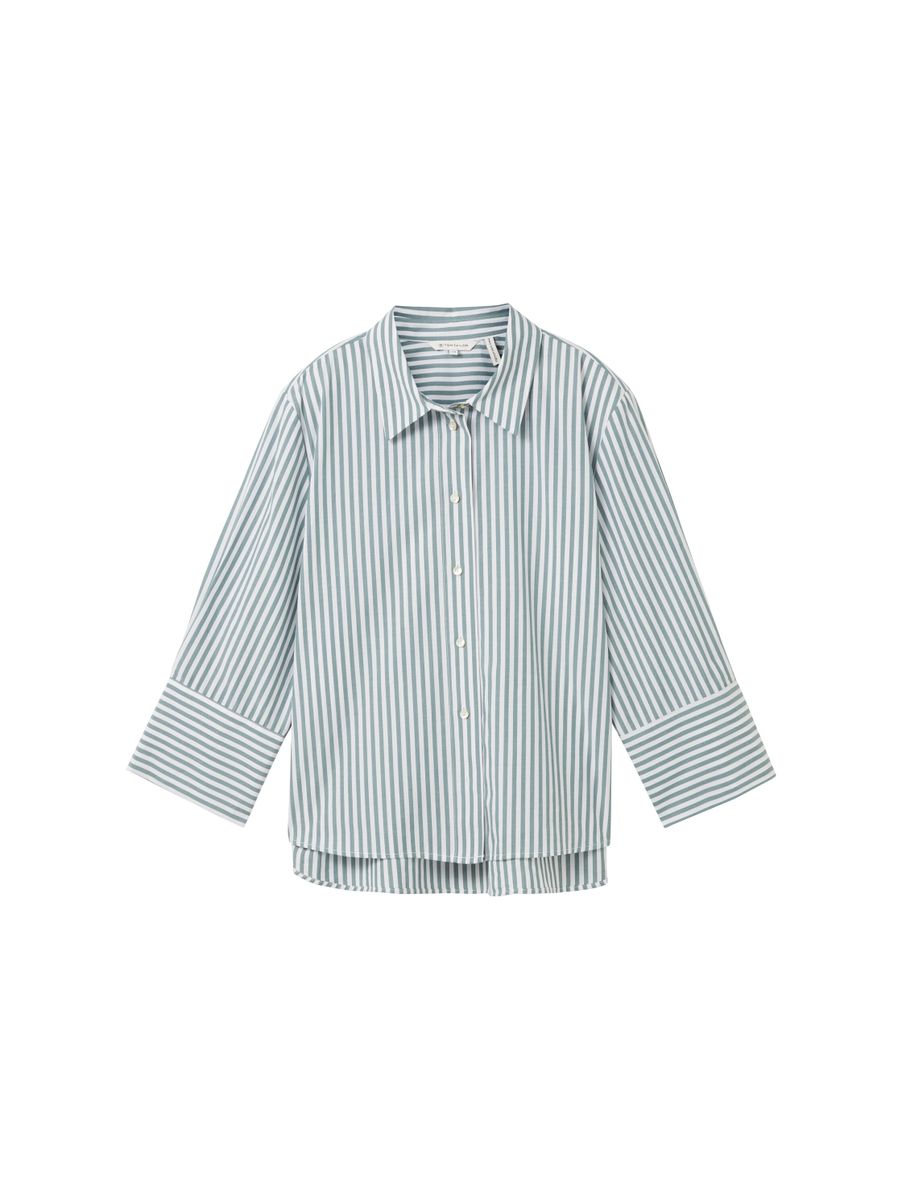 Gestreifte Bluse mit TENCEL(TM) Lyocell