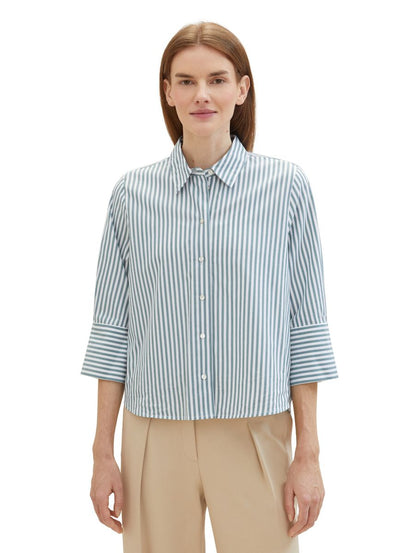 Gestreifte Bluse mit TENCEL(TM) Lyocell