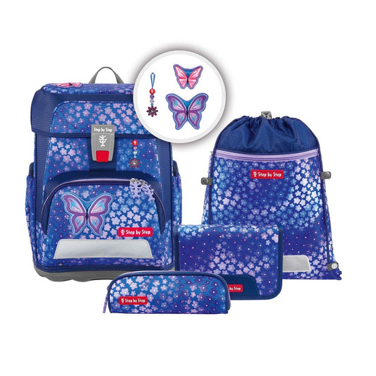 CLOUD Schulranzen-Set Butterfly Maja