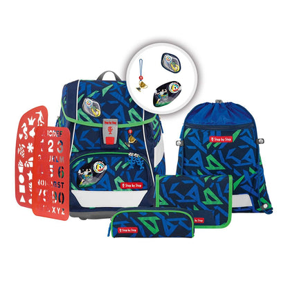 2IN1 PLUS Schulranzen-Set Soccer Ben