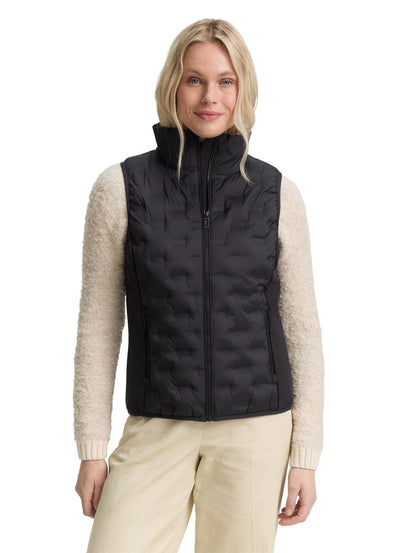 Lightweight Steppweste mit Stehkragen