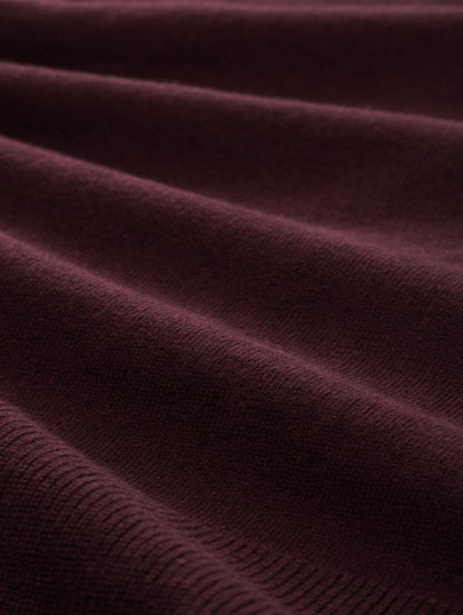 Strickpullover mit Stehkragen
