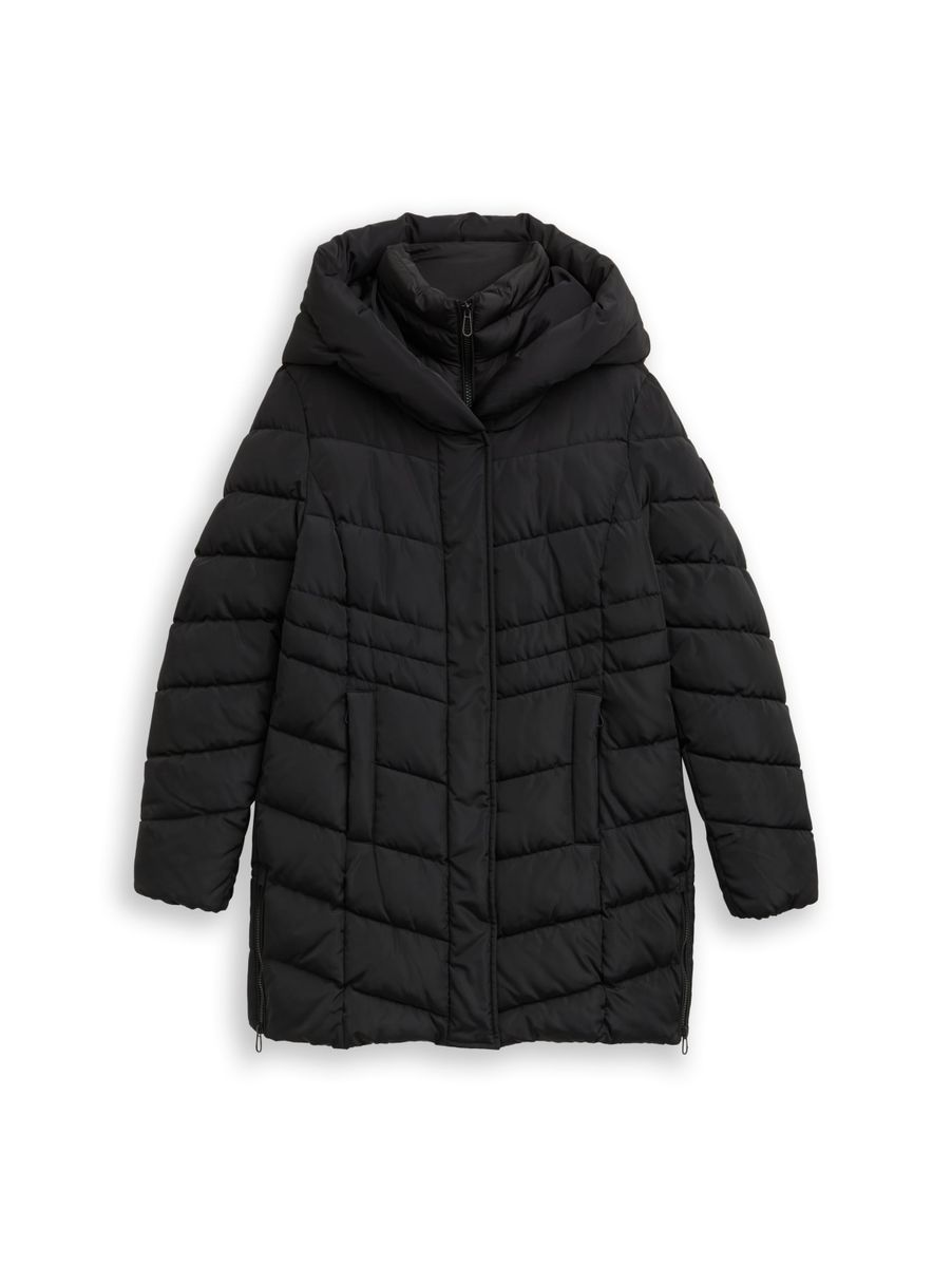 Puffer-Mantel im 2-in-1-Look