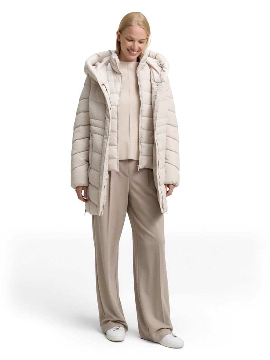 Puffer-Mantel im 2-in-1-Look