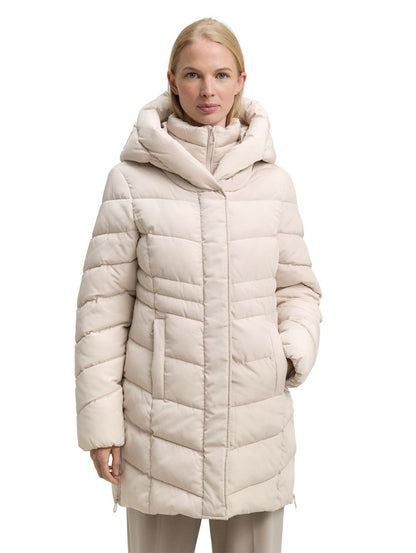 Puffer-Mantel im 2-in-1-Look