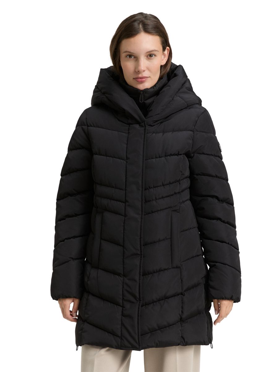 Puffer-Mantel im 2-in-1-Look