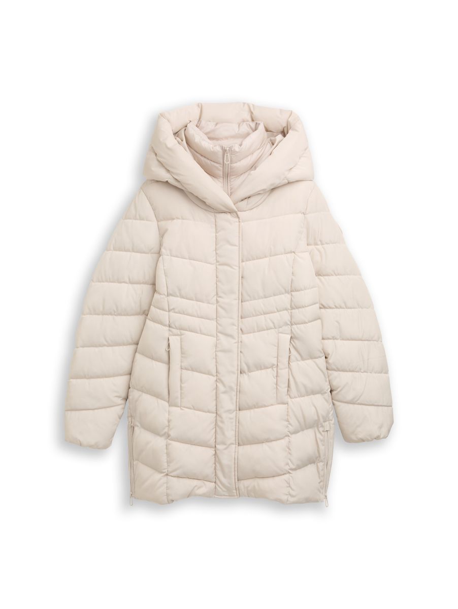 Puffer-Mantel im 2-in-1-Look