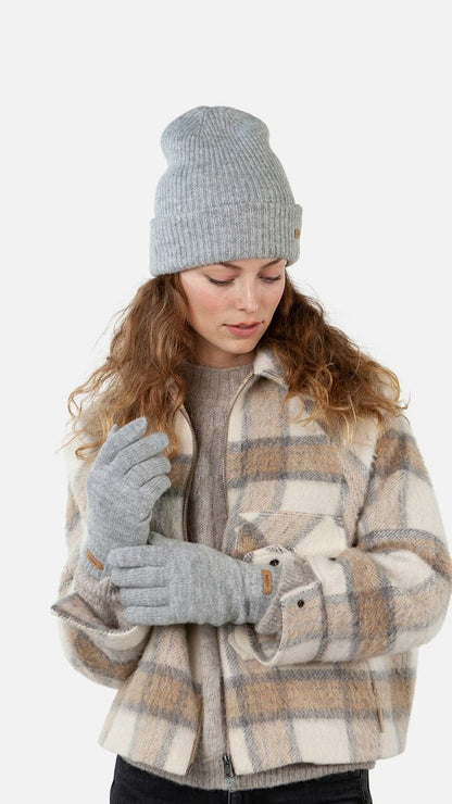 Witzia Gloves, heather grey, one size - heather gr