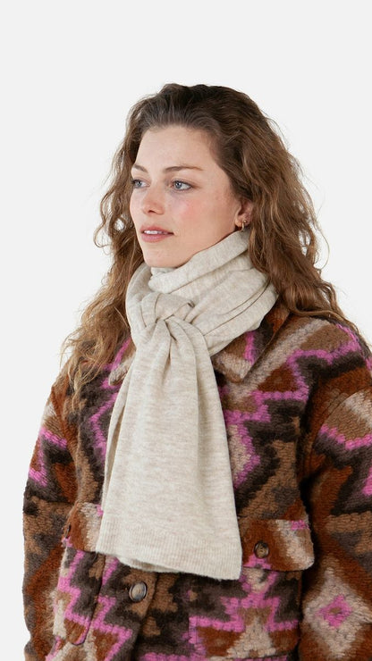Witzia Scarf, cream, one size - cream/