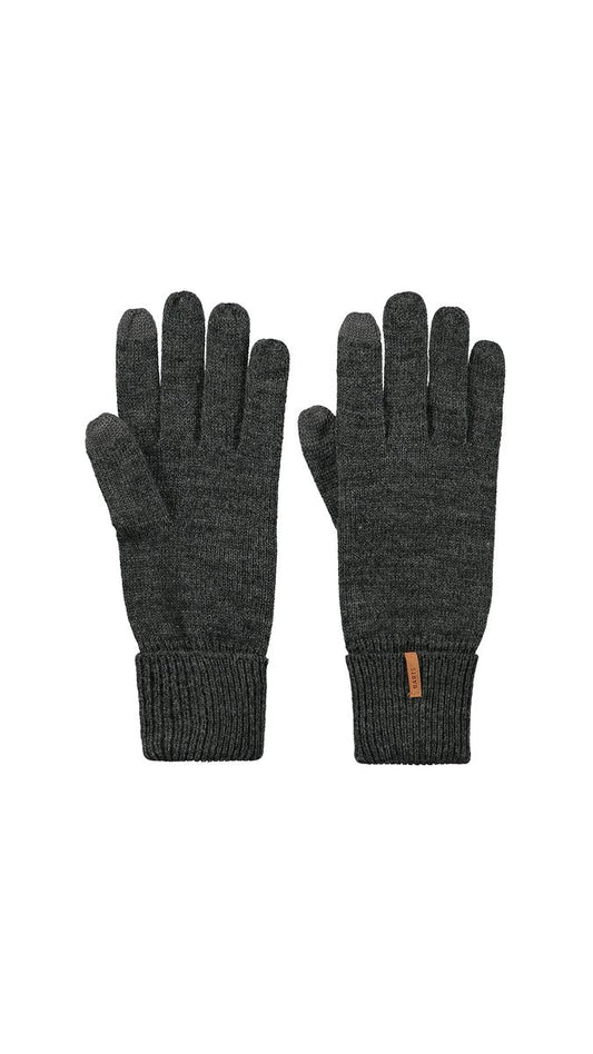 Soft Touch Gloves S - dark heather/