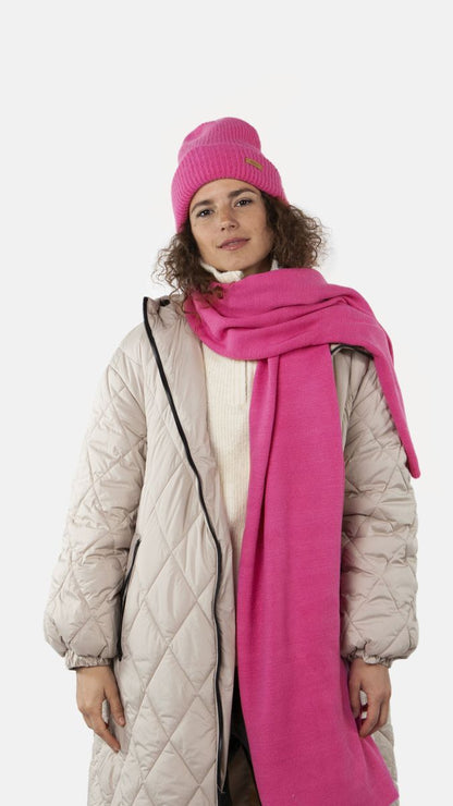 Witzia Gloves, hot pink, one size - hot pink/