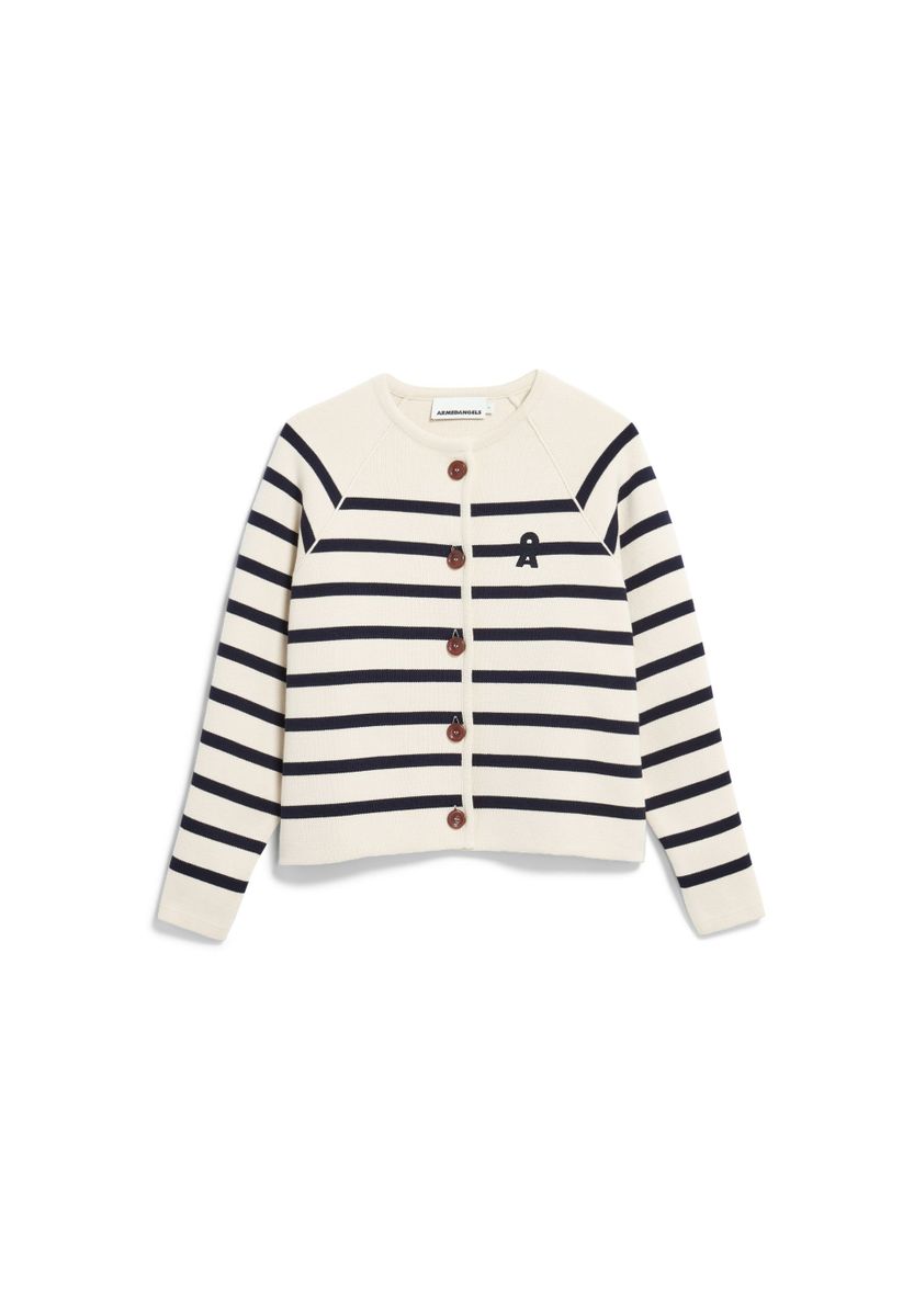 GESTREIFTE STRICKJACKE