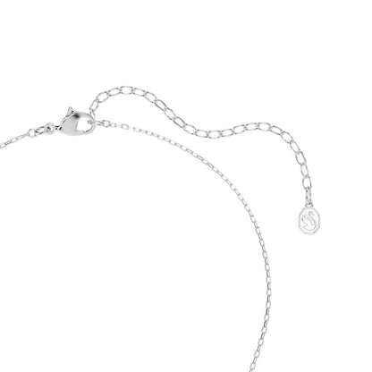 Chroma pendant Mixed cuts, Multicolored, Rhodium plated