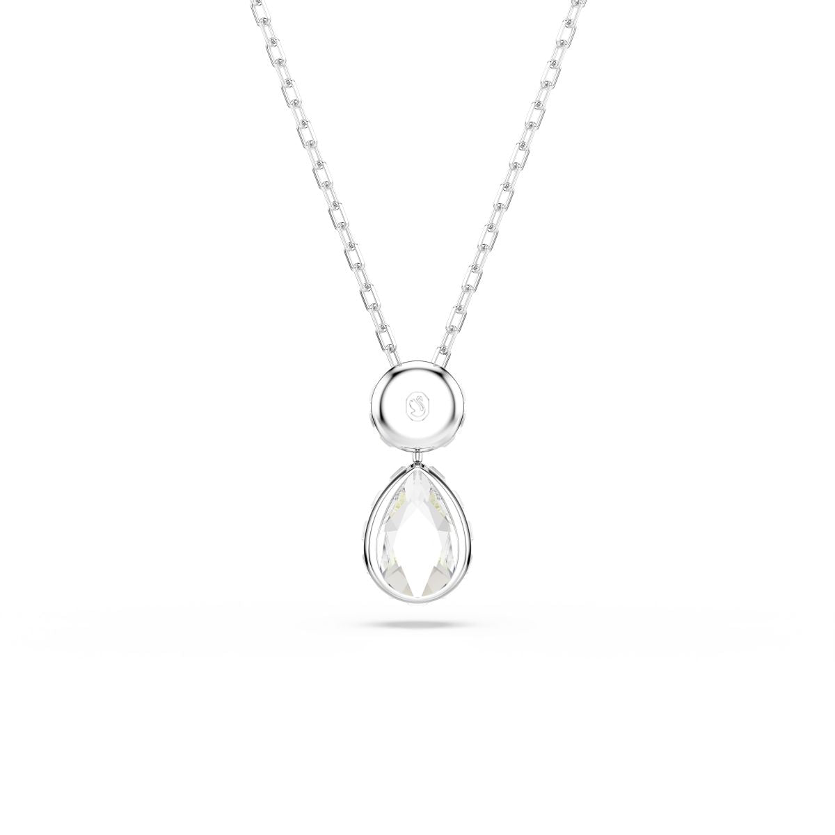 Chroma pendant Mixed cuts, Multicolored, Rhodium plated