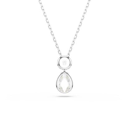 Chroma pendant Mixed cuts, Multicolored, Rhodium plated