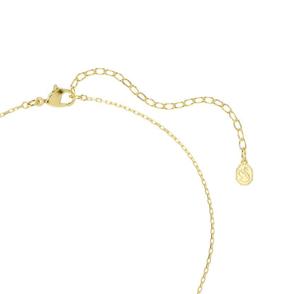 Chroma pendant Mixed cuts, Multicolored, Gold-tone plated