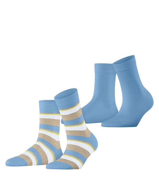 Esprit Crochet Stripe 2-Pack Damen