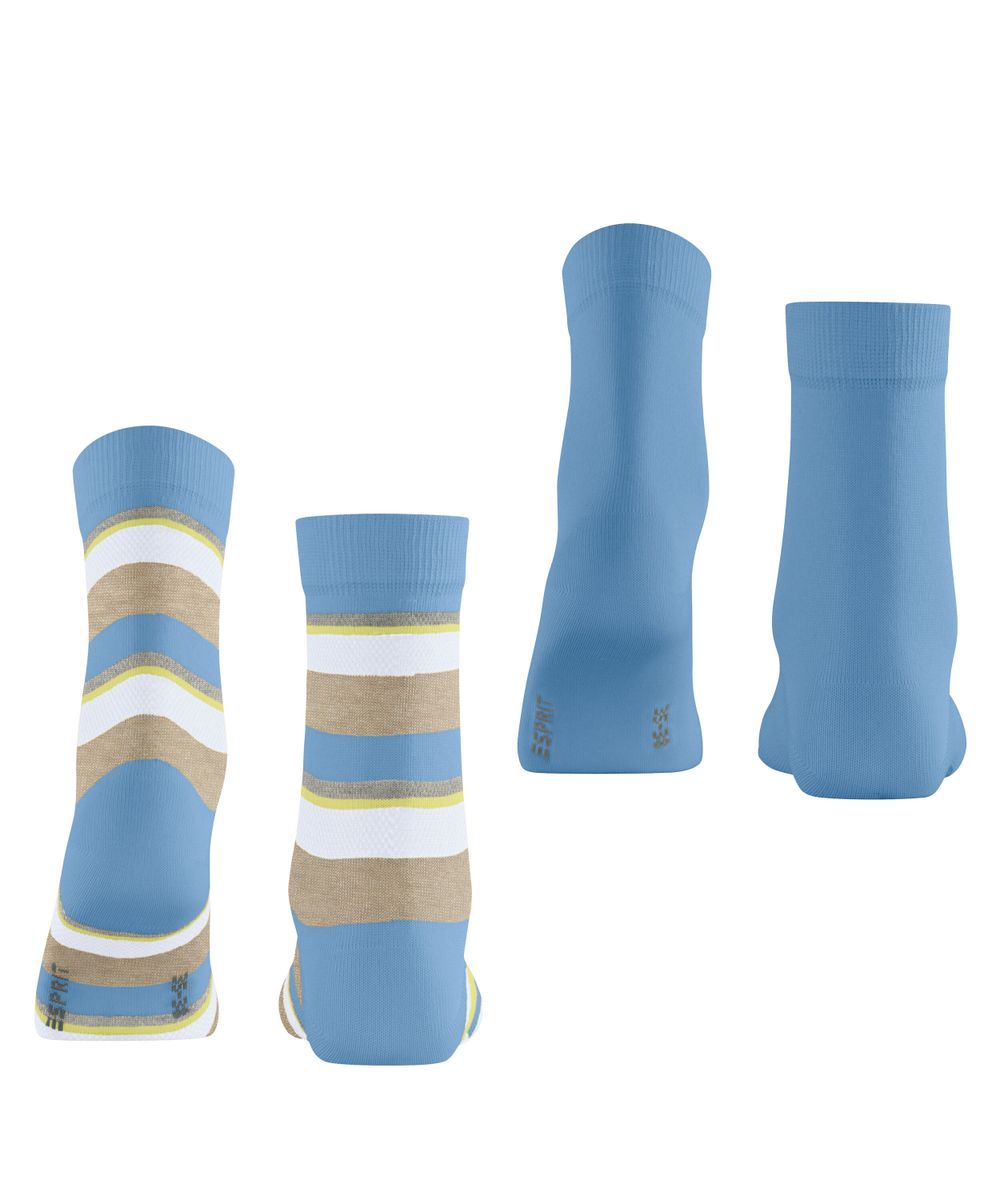 Esprit Crochet Stripe 2-Pack Damen
