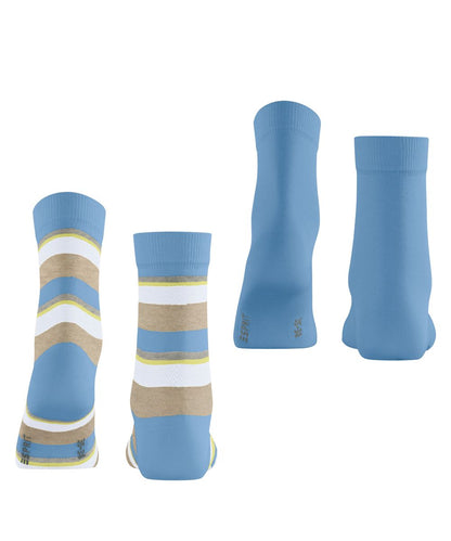 Esprit Crochet Stripe 2-Pack Damen
