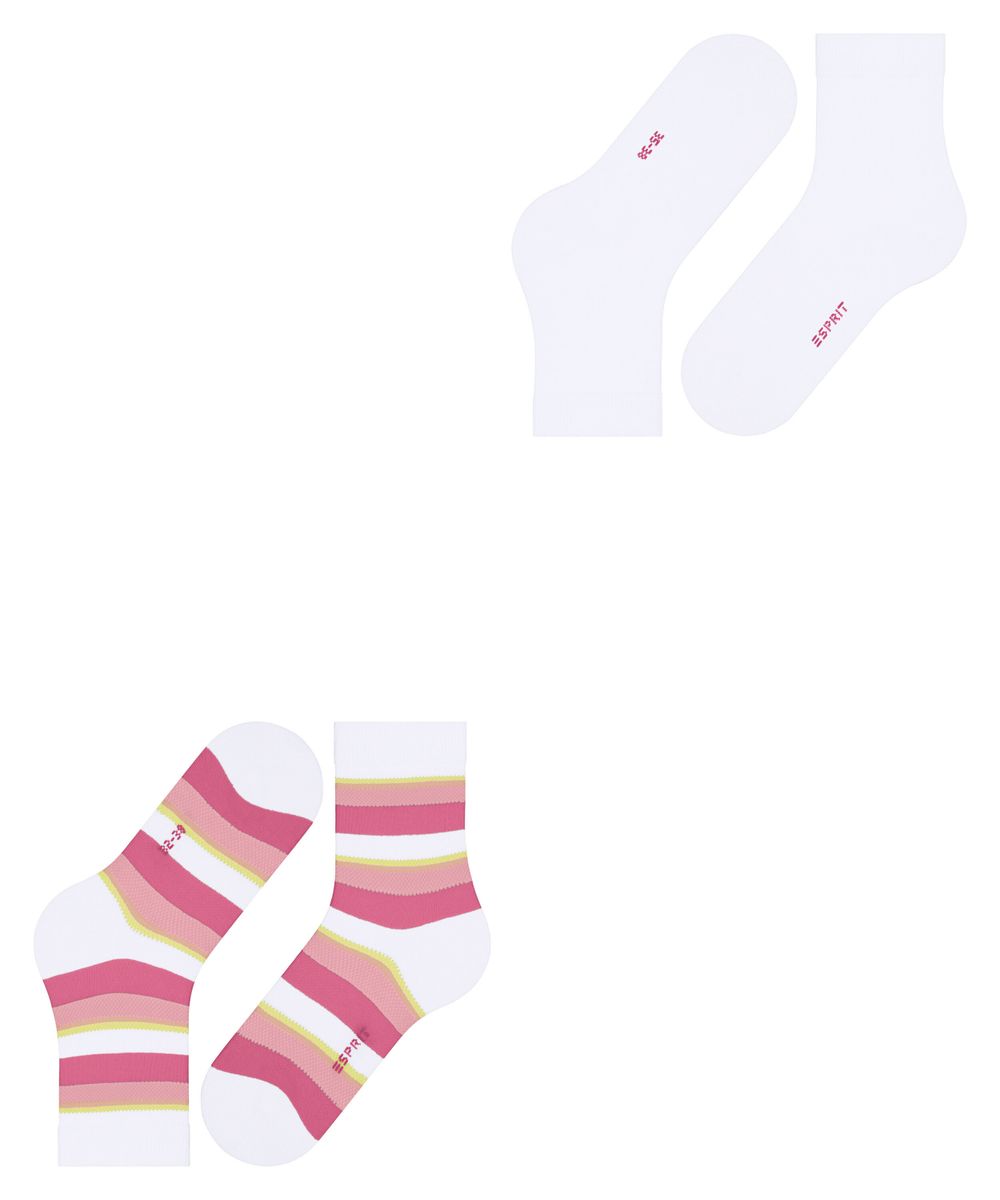 Esprit Crochet Stripe 2-Pack Damen