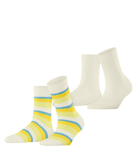 Esprit Crochet Stripe 2-Pack Damen