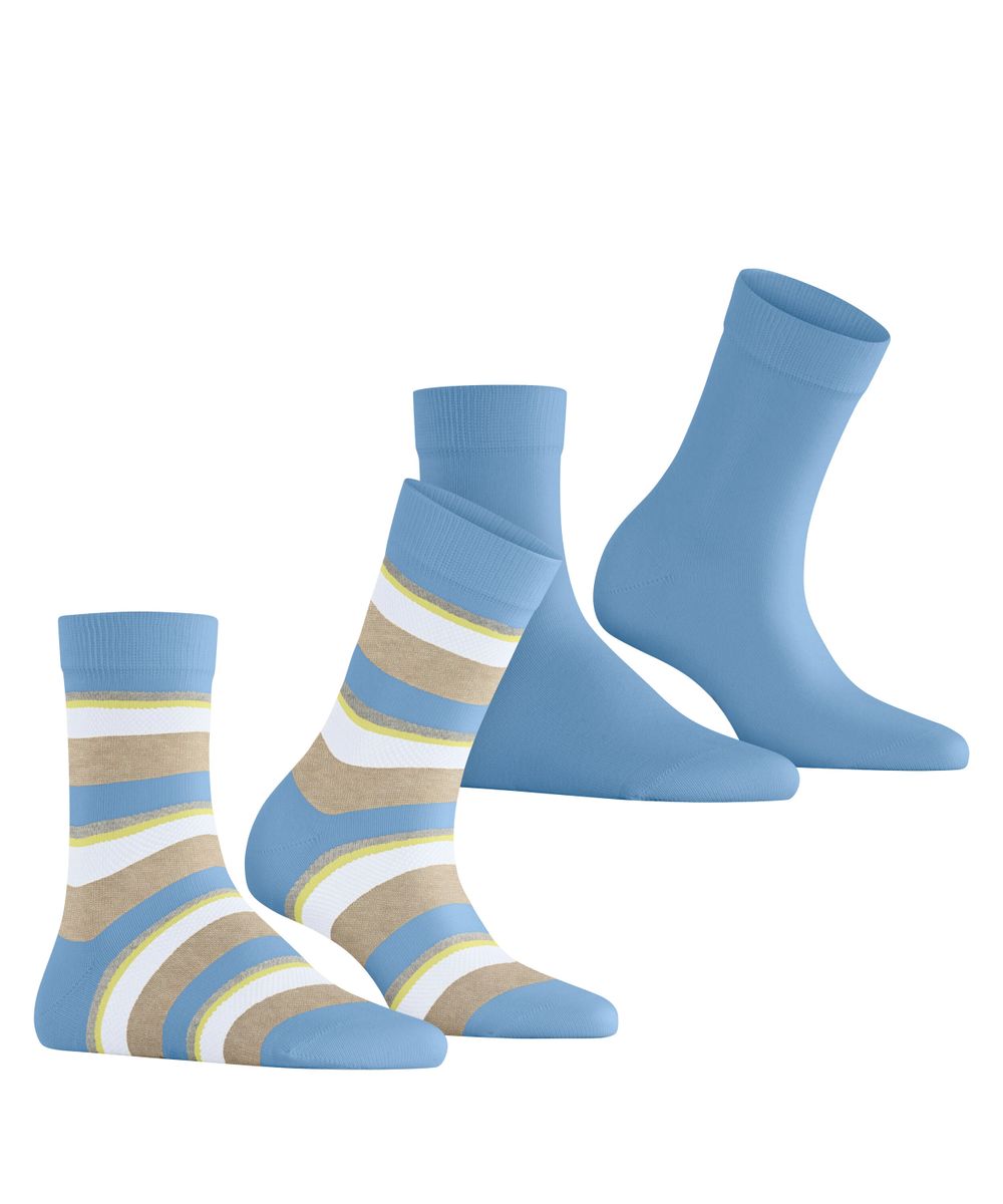 Esprit Crochet Stripe 2-Pack Damen