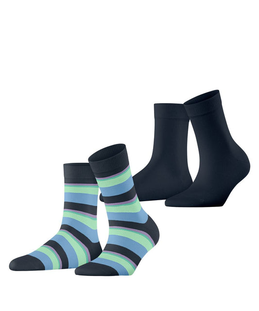 Esprit Crochet Stripe 2-Pack Damen
