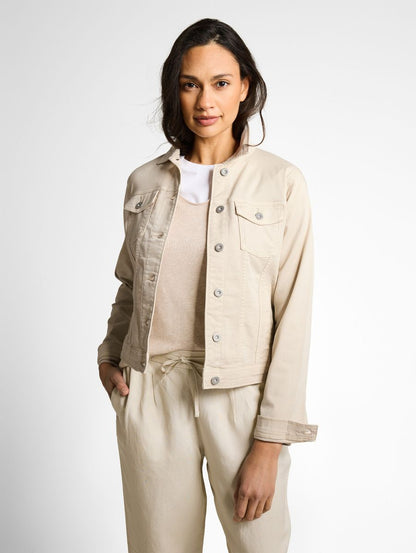 Jeansjacke mit Eingriffstaschen