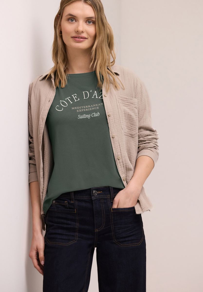 T-Shirt mit Wording
