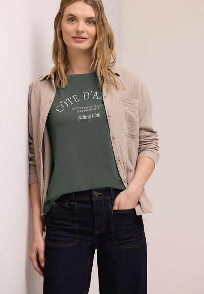 T-Shirt mit Wording