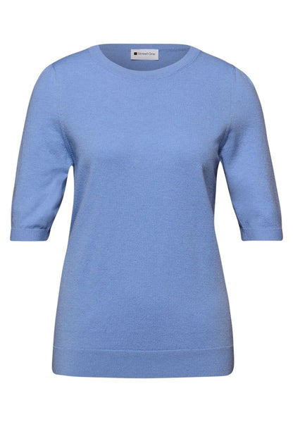 Pullover in Unifarbe