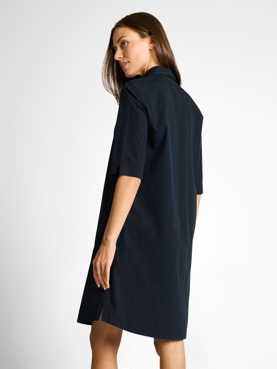 Blusenkleid mit Eingriffstaschen