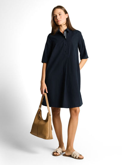 Blusenkleid mit Eingriffstaschen