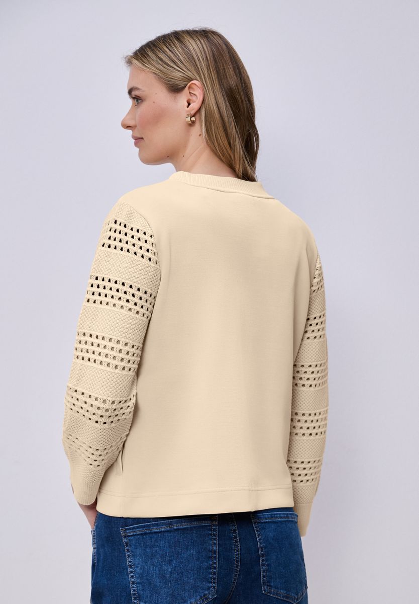 Langarm Jacke im Silk-Look