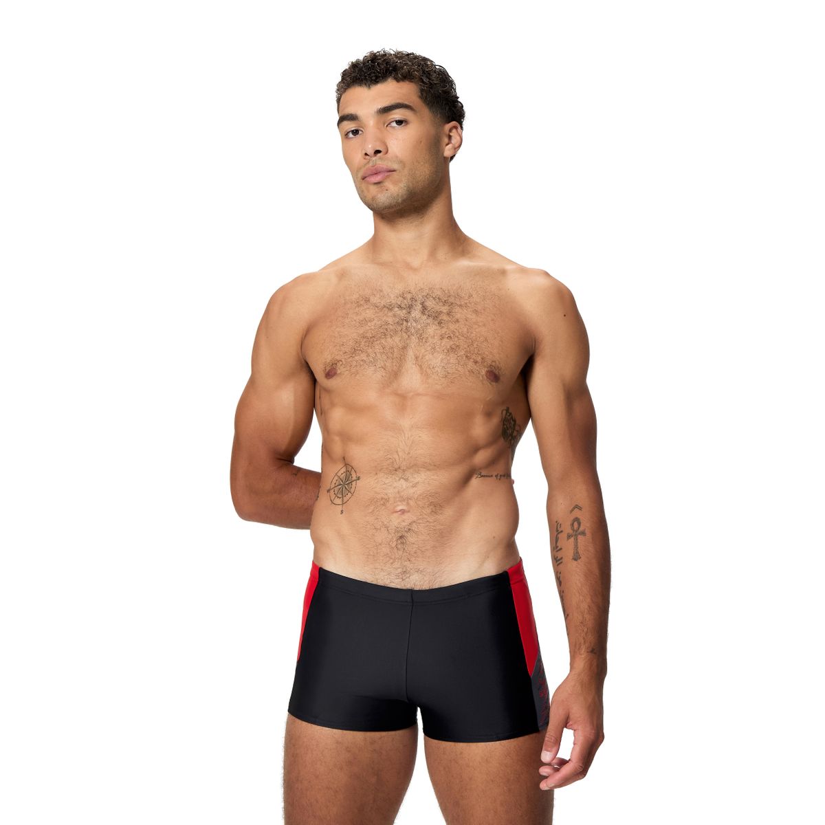 DIVE AQUASHORT BLK/RED