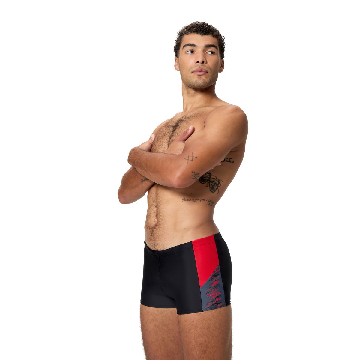 DIVE AQUASHORT BLK/RED
