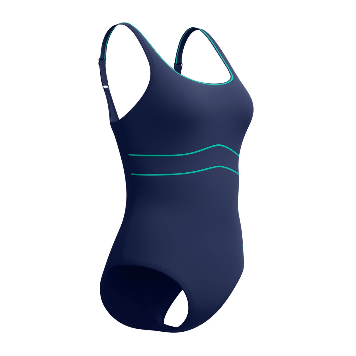 SOLID CONTOUR ECLIPSE 1PC NVY/DKGRN