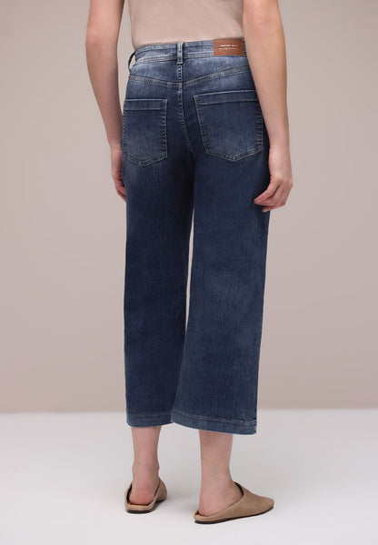 High Waist Wide Leg Jeans im Loose Fit