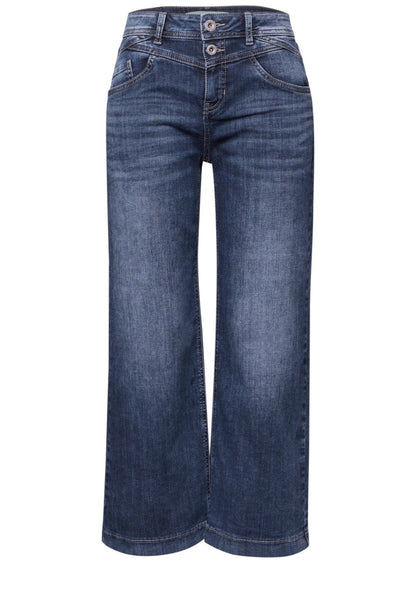 High Waist Wide Leg Jeans im Loose Fit