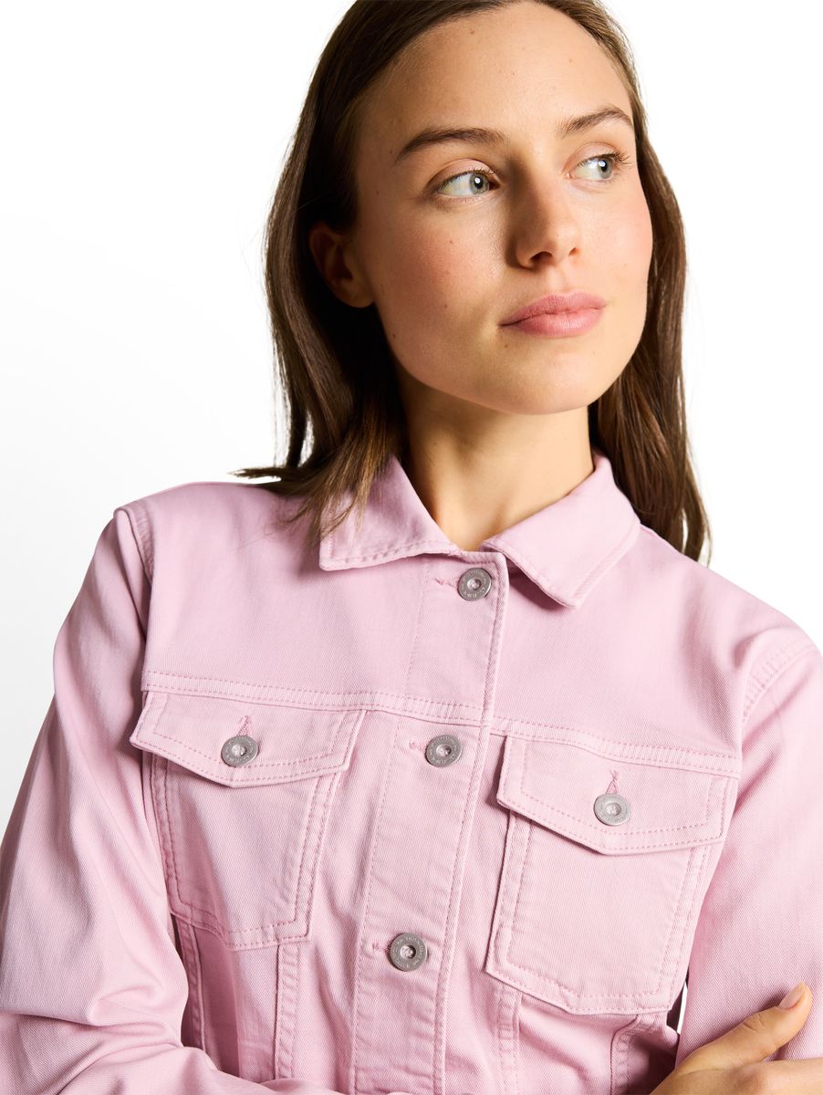 Jeansjacke mit Eingriffstaschen