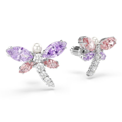 2026 Capsule Pierced Earrings Motif Rhodium shiny Multi - P_144038