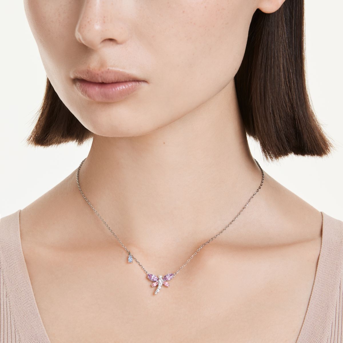 2026 Capsule Pendant Motif Rhodium shiny Multi - P_144040