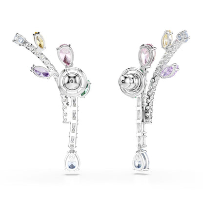 2026 Capsule Pierced Earrings Drop Rhodium shiny Multi - P_144054